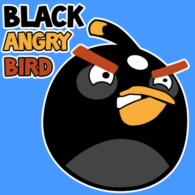 angry bird for painting - Clip Art Library