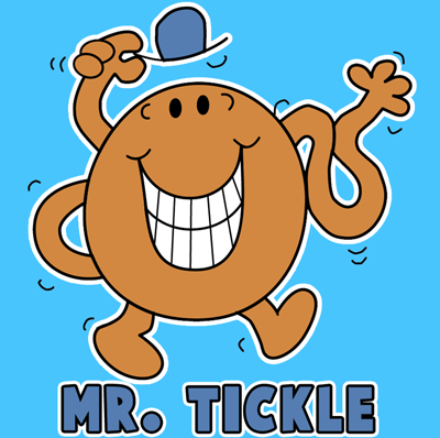 How To Draw Mr Tickle From Mr Men Children S Book Series With Easy Drawing Lesson How To Draw Step By Step Drawing Tutorials