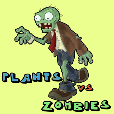 How to draw Zombie from Plants vs. Zombies Game with easy step by step  drawing tutorial - How to Draw Step by Step Drawing Tutorials