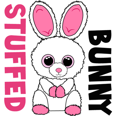 How to draw stuffed bunnies with easy step by step drawing tutorial