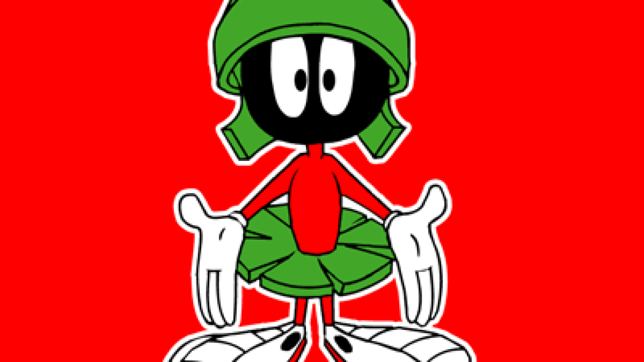 How To Draw Marvin The Martian From Looney Tunes With Easy Steps