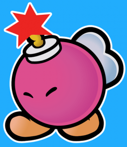 How to Draw Bombette from Nintendo’s Super Mario Bros. with Easy Step ...