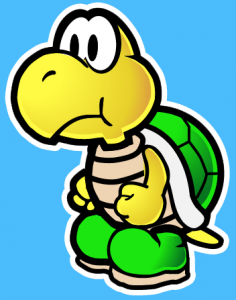 How to Draw Koopa Troopa from Nintendo's Super Mario Bros. with Easy ...