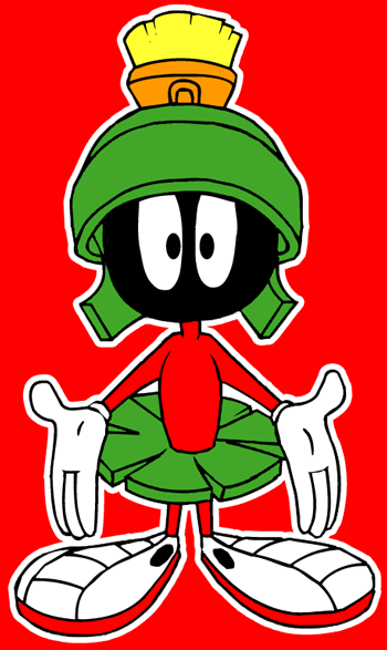 marvin the martian drawing