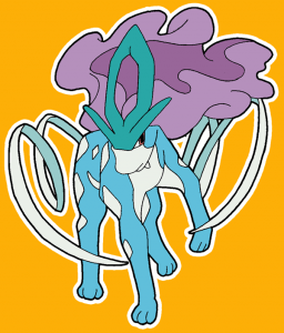 How to Draw Suicune from Pokemon with Easy Step by Step Drawing ...