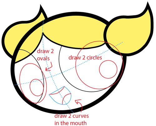 How to Draw + Color Bubbles from Powerpuff Girls step by step Easy