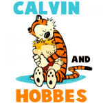 How to Draw Calvin and Hobbes Hugging from Calvin and Hobbes with Easy ...