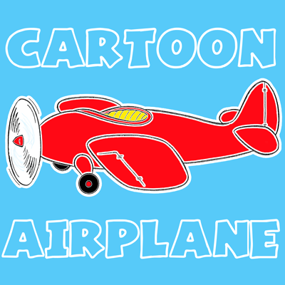 cartoon airplane