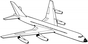 Step by Step Drawing of an Airplane