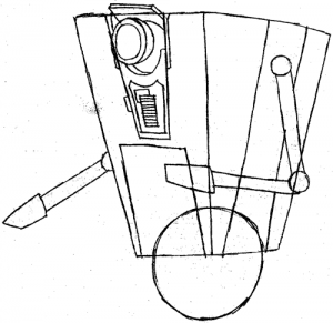 How to Draw a Claptrap from the game Borderlands with Easy Step by Step ...