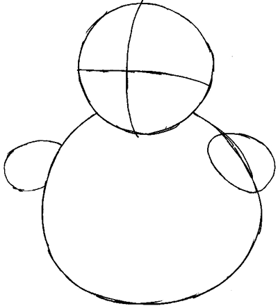 Kids Can Draw: Easy Snowman for Ages 4,5,and 6 (patron spots