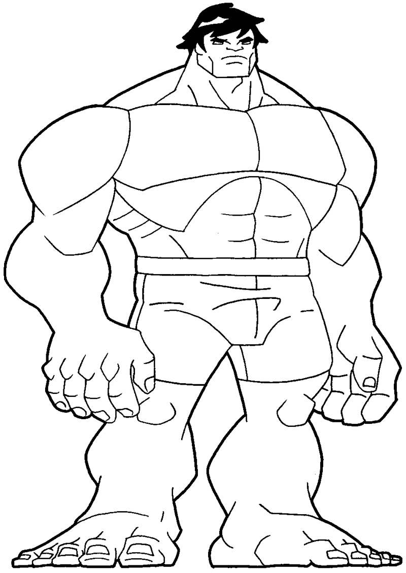 hulk sketch