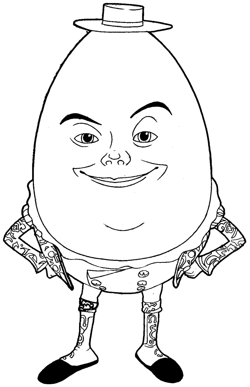 How to Draw Humpty Dumpty from Puss In Boots with Easy Step by Step