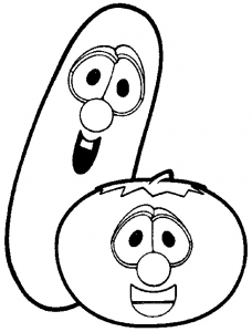 How to Draw Bob and Larry from Veggietales with Easy Step by Step ...