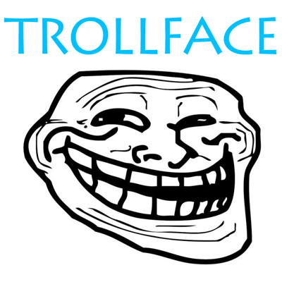 Attempted to draw troll face :D : r/drawing