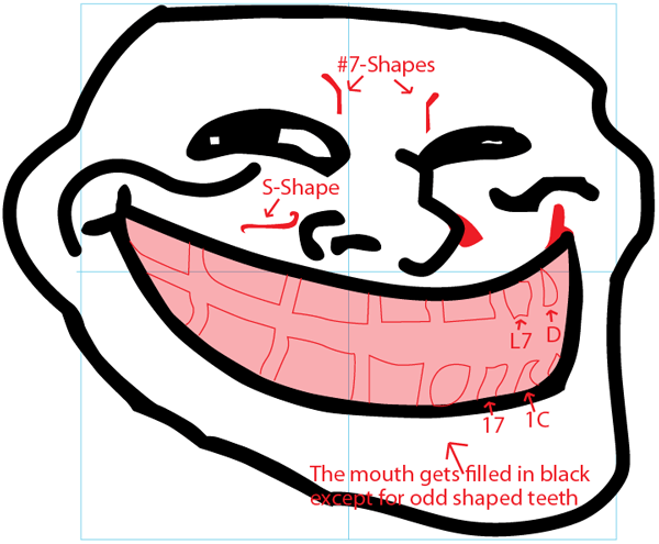 How to Draw Memes-Meme Faces Step by Step Easy: a TROLL FACE with Pencil