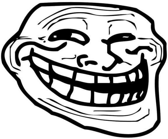 troll face drawing