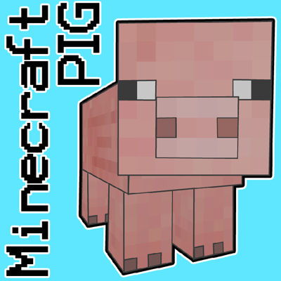 How to Draw Pig From Minecraft with Easy Step by Step Drawing Tutorial |  How to Draw Step by Step Drawing Tutorials
