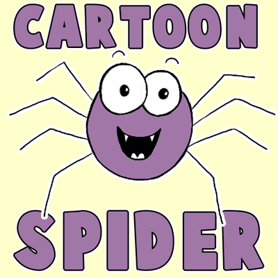 Easy Spider Drawing- Step by Step Printable - Crafty Morning
