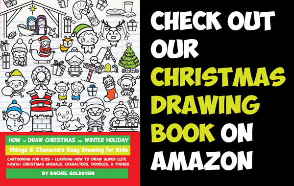 christmas drawing book - how to draw christmas stuff for kids