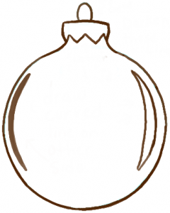 How to Draw Christmas Tree Ornaments with easy Steps - How to Draw Step