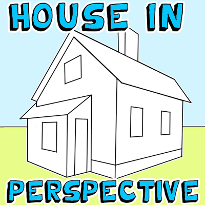 How to Draw a House | Easy Drawing Art | House drawing, House drawing for  kids, Simple house drawing