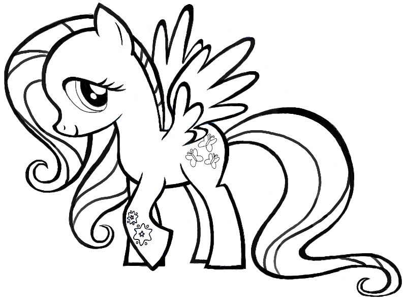 How to Draw Fluttershy from My Little Pony with Easy to Follow Steps ...
