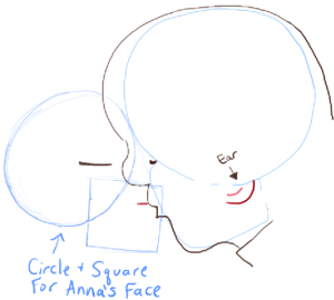 How to Draw Princess Anna and Kristoff Kissing from Disneys Frozen ...