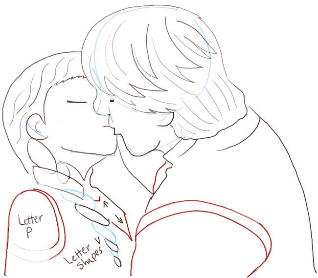 anna and kristoff frozen kiss