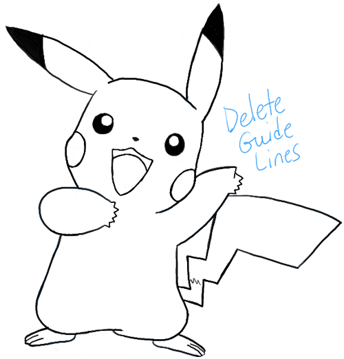 Sad Pikachu Drawing | Step-by-Step Tutorials