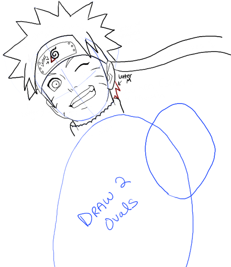 How To Draw Naruto Uzumaki - Easy Step By Step Tutorial, How To Draw Naruto  Uzumaki - Easy Step By Step Tutorial     By Quick Doodle