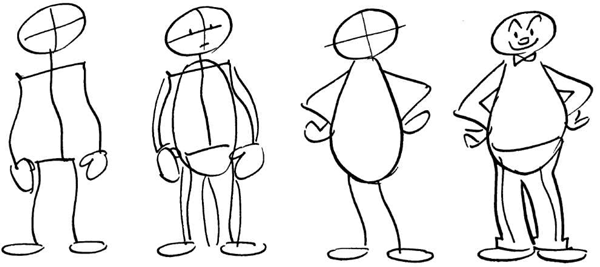 cartoon body shapes