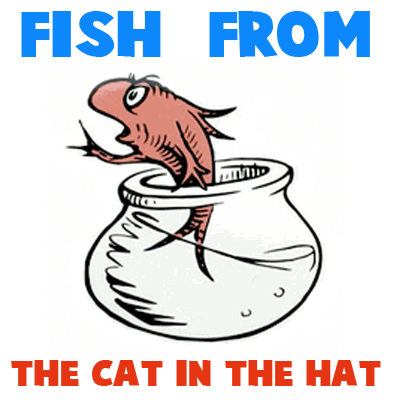 cat in the hat fish bowl