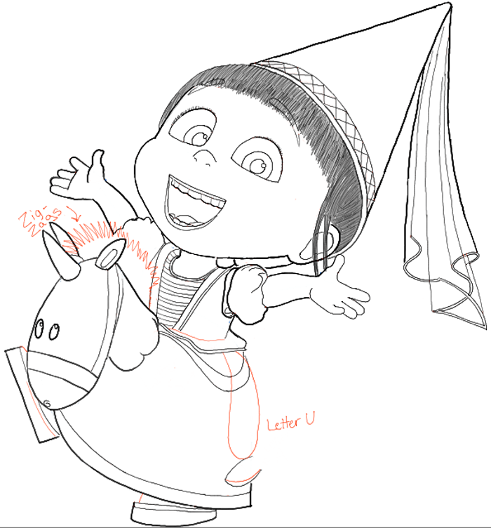 agnes coloring pages