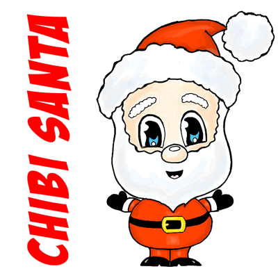 How to Draw Santa Claus | Easy Doodle for Kids | Kiddingly