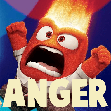 How to Draw Anger from Pixar's Inside Out with Simple Steps Drawing Lesson