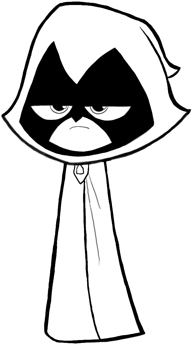 Bringing Raven to Life: How to Draw Her Sans Cloak Hood