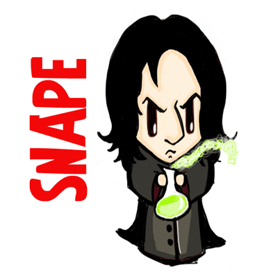 snape sketch  Scanned this from my sketchbook Alan Rickman  Flickr