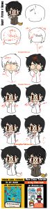 How to Draw Cute Cartoon Harry Potter and Hedwig - Chibi Style - How to