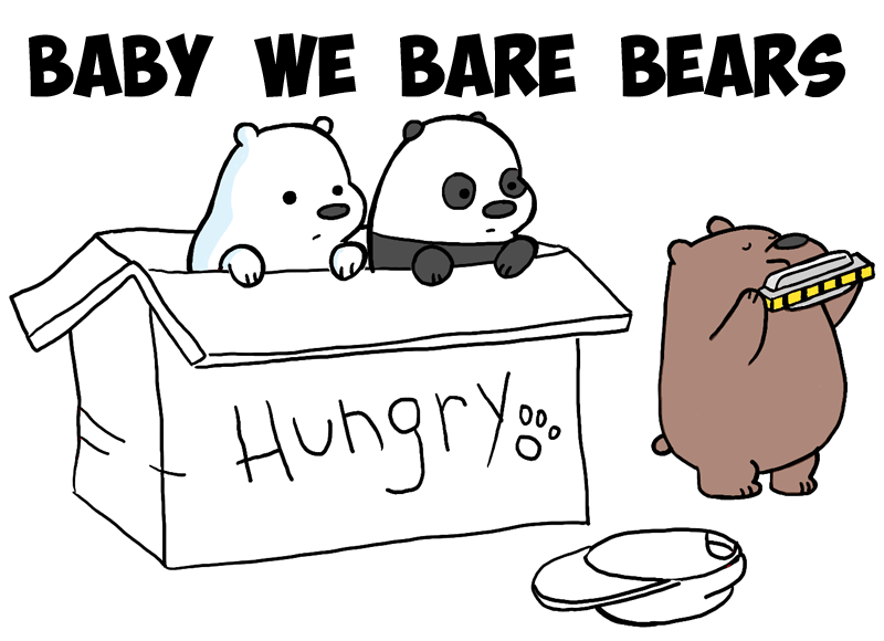 we bare bears rainbow