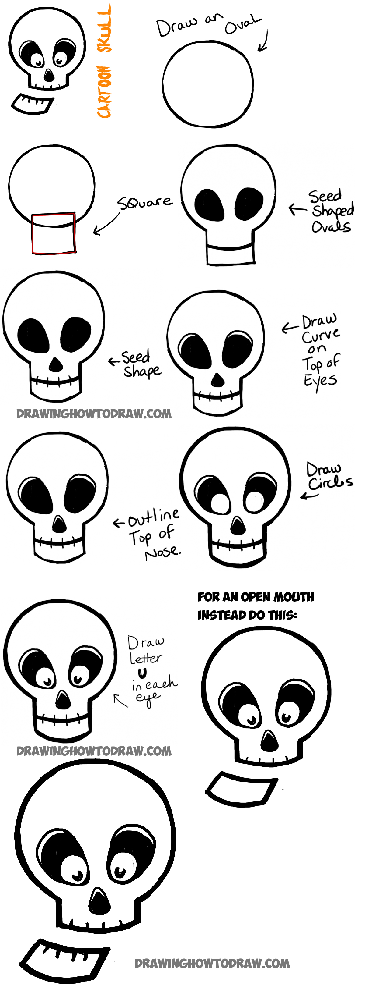 How to draw step by step halloween | wi9lson's blog