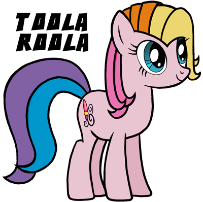 How to Draw Toola-Roola From My Little Pony Simple Steps Drawing Lesson