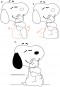 How to Draw Snoopy and Woodstock Hugging from The Peanuts Movie – How ...