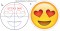 How to Draw Heart Eyes Emoji Face Step by Step Drawing Tutorial – How ...