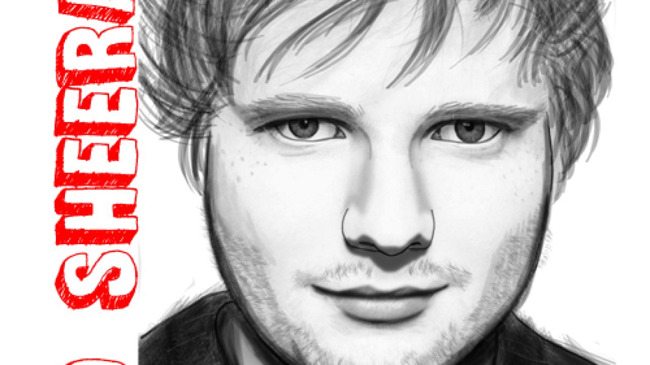 Ed Sheeran  Celebrity drawings Sketches of people Ed sheeran