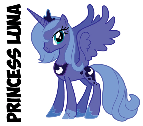 How to Draw Princess Luna from My Little Pony Friendship ...