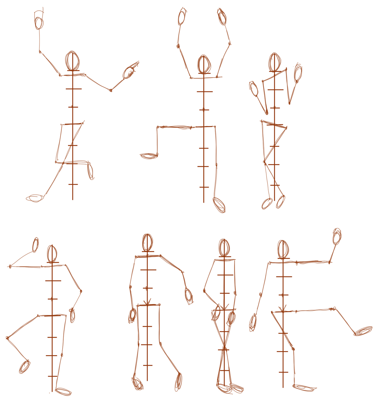 stick gestures  Drawing proportions, Figure drawing, Animation