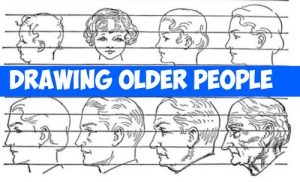 How to Draw Elderly People : Tips to Drawing Older People's Faces and