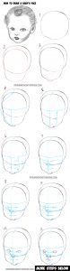 How to Draw a Baby’s Face : Drawing Infant Faces with Step by Step ...