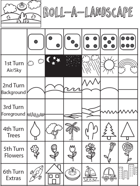 Roll and Draw Dice Game Pack Spider SHAPES | NO PREP Activities | Drawing  activities, Drawing games, Dice games